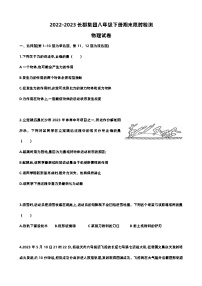 湖南省长沙市长郡集团2022-2023学年八年级下学期物理期末检测卷（含答案）