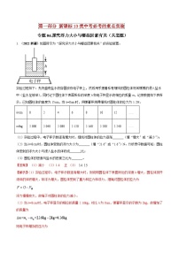 中考物理二轮复习必考重点实验专题06 探究浮力大小与哪些因素有关（含解析）