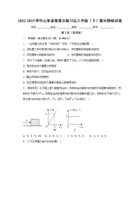 山东省淄博市淄川区2022-2023学年八年级下学期期末物理试卷（含答案）