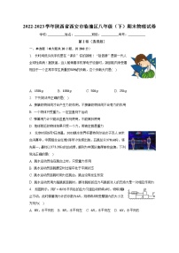 陕西省西安市临潼区2022-2023学年八年级下学期期末物理试卷（含答案）