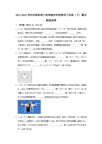 河南省周口市项城市多校联考2022-2023学年八年级下学期期末物理试卷（含答案）