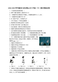 黑龙江省双鸭山市2022-2023学年八年级下学期期末物理试卷（含答案）