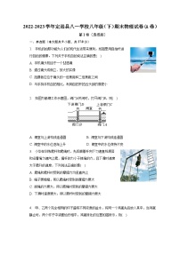 安徽省滁州市定远县八一学校2022-2023学年八年级下学期期末物理A试卷（含答案）