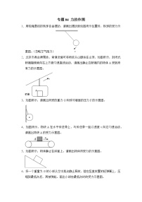 八年级物理暑期专题04 力的作图（原卷版+解析版）-2022-2023学年八年级物理下册学优生期末复习难点题型专项突破（人教版）