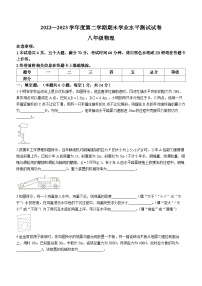 河南省+驻马店市遂平县2022-2023学年八年级下学期物理期末试题（含答案）