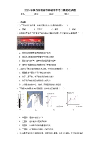 2023年陕西省渭南市韩城市中考二模物理试题（含解析）