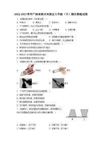 广西来宾市兴宾区2022-2023学年八年级下学期期末物理试卷（含答案）