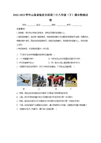 2022-2023学年山西省临汾市洪洞二中八年级（下）期末物理试卷（含解析）