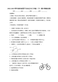 2022-2023学年吉林省四平市双辽市八年级（下）期中物理试卷（含解析）