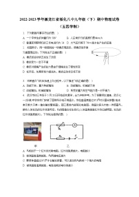 黑龙江省绥化八中2022-2023学年九年级下学期期中物理试卷（五四学制）