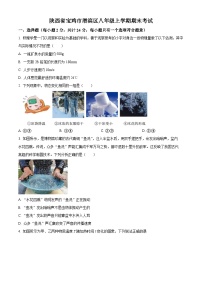 北师版.陕西省宝鸡市渭滨区2022-2023学年八年级上学期物理期末考试