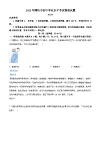 2023年山东省潍坊市中考物理真题（含解析）
