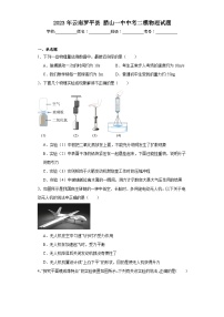 2023年云南罗平县腊山一中中考二模物理试题（含解析）