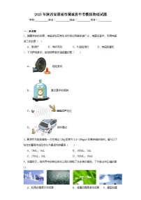 2023年陕西省渭南市蒲城县中考模拟物理试题（含解析）
