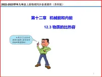 物理九年级全册3 物质的比热容完整版备课课件ppt