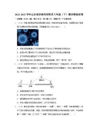 山东省济南市济阳区2022-2023学年八年级下学期期末物理试卷