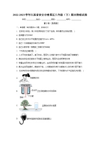 江西省吉安市青原区2022-2023学年八年级下学期期末物理试卷+