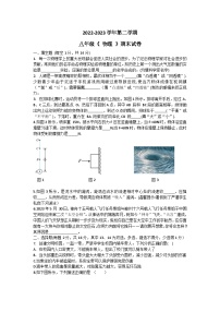 河南省新乡市河南师范大学附属中学2022-2023学年八年级下学期期末物理试卷