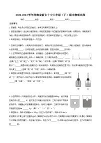 河南省新乡市第十中学2022-2023学年八年级下学期期末物理试卷