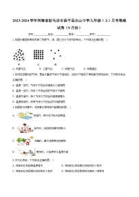 河南省驻马店市西平县出山中学2023-2024学年九年级上学期9月月考物理试题