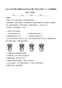 云南省文山州文山市第二学区2023-2024学年九年级上学期9月练习物理试题（月考）