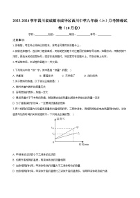 2023-2024学年四川省成都市成华区西川中学九年级（上）月考物理试卷（10月份）（含解析）