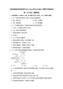 天津市津南区四校联考2023-2024学年九年级上学期月考物理试卷（10月份）