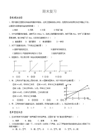 人教版物理八年级上册期末复习——物理期末复习