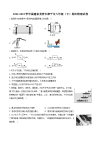 2022-2023学年福建省龙岩市漳平市八年级（下）期末物理试卷（含答案解析）