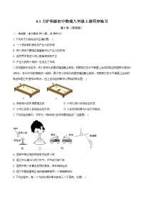 沪科版八年级全册第六章 熟悉而陌生的力第一节 力精品精练