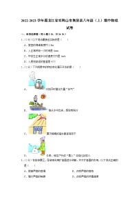 黑龙江省双鸭山市集贤县2022-2023学年八年级上学期期中物理试卷