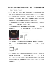 河南省信阳市罗山县2022-2023学年九年级上学期期中物理试卷