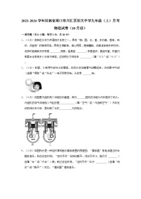 河南省周口市川汇区周口恒大中学2023-2024学年九年级上学期10月月考物理试题