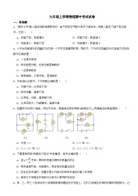 河北省张家口市2023年九年级上学期物理期中考试试卷(附答案）