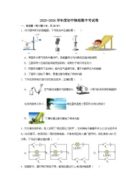 广东省深圳市宝安区振兴学校2023-2024学年九年级上学期期中考试物理试题