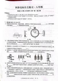 安徽省安庆市桐城市2023-2024学年八年级上学期11月期中物理试题