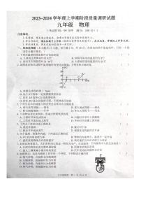 广西壮族自治区百色市2023-2024学年九年级上学期11月期中物理试题