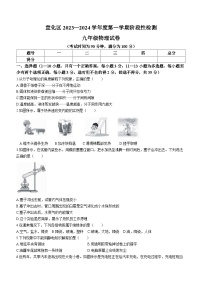 河北省张家口市宣化区2023-2024学年九年级上学期期中考试物理试题