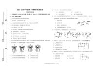 天津市滨海新区汉沽第八中学2023-2024学年九年级上学期期中考试物理试题