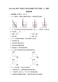 广东省江门市台山市新宁中学2023-2024学年八年级上学期期中物理试卷