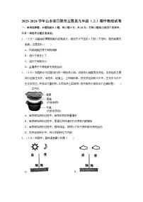 山东省日照市五莲县2023-2024学年九年级上学期期中物理试卷