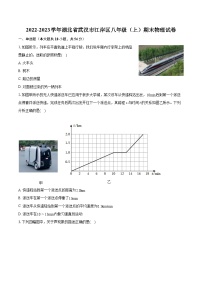 2022-2023学年湖北省武汉市江岸区八年级（上）期末物理试卷（含答案解析）