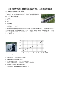 2022-2023学年湖北省武汉市江岸区八年级（上）期末物理试卷（含答案解析）