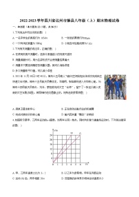 2022-2023学年四川省达州市渠县八年级（上）期末物理试卷(含答案解析)