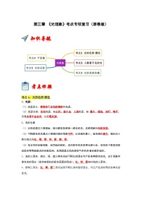 第3章 《光现象》考点清单专项复习-2023-2024学年八年级物理上学期期末考点全预测（苏科版）