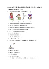 2023-2024学年四川省成都市锦江区教科院附中九年级（上）期中物理试卷