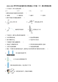 河北省秦皇岛市海港区2022-2023学年八年级下学期期末物理试题