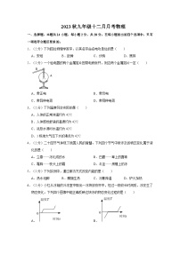 福建省永春华侨中学、汤城中学2023-2024学年九年级上学期12月月考物理试题