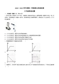 山东省枣庄市市中区2022-2023学年八年级上学期期末考试物理试题