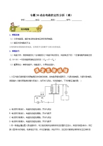 专题30 动态电路的定性分析（难）2023-2024学年初中物理中考专项复习